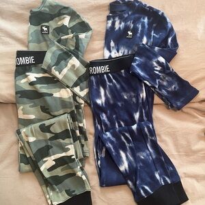 2- long sleeve/pants boys Abercrombie pajama sets